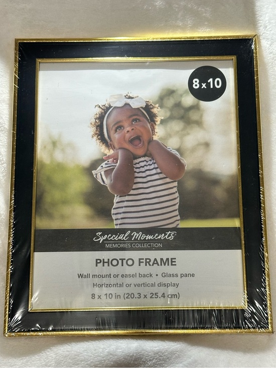 Special Moments Other - Black with Gold Trim Photo Frame 8x10